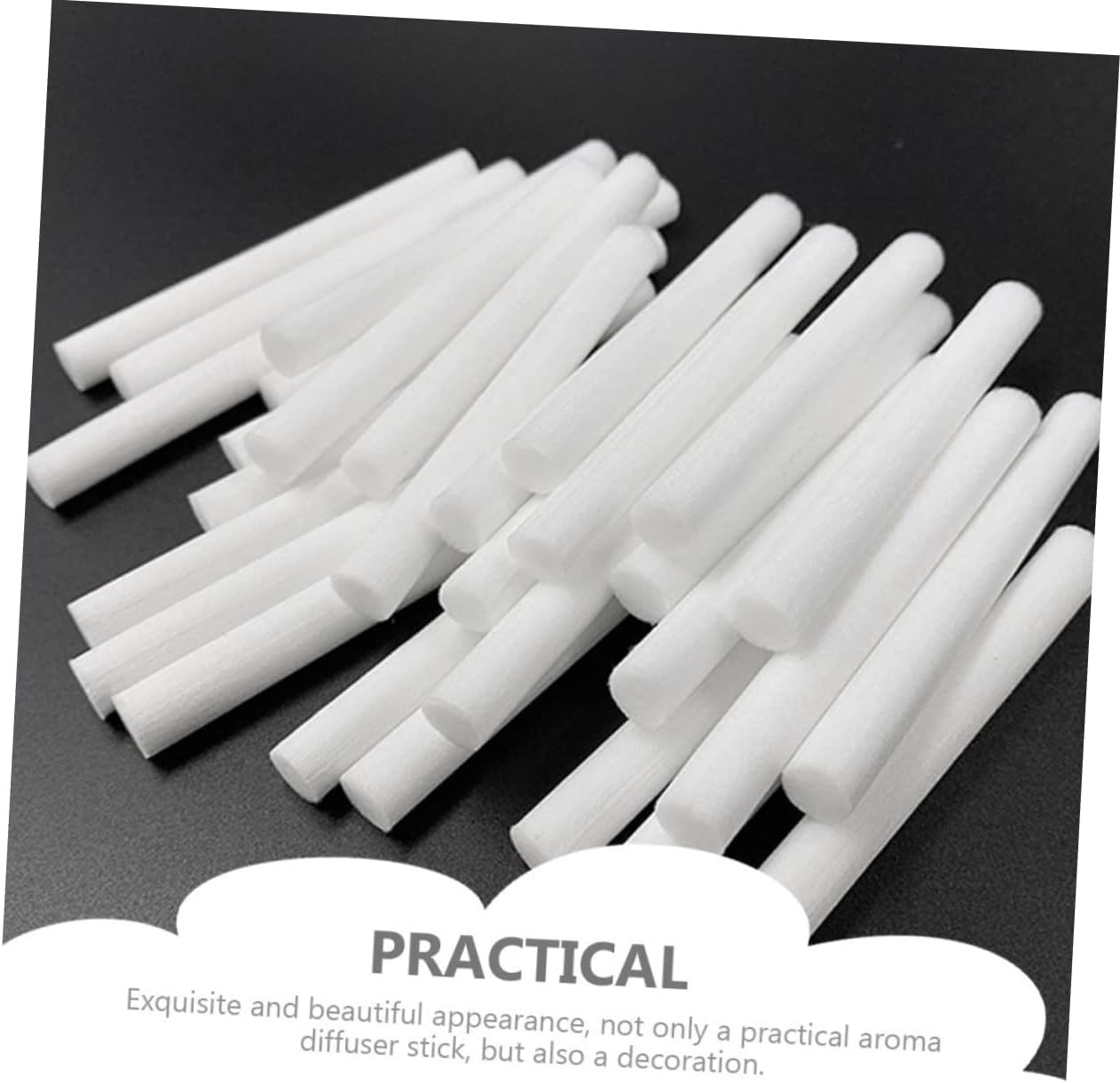Happyyami 30pcs Aromatherapy Diffuser Sticks for Car and Home