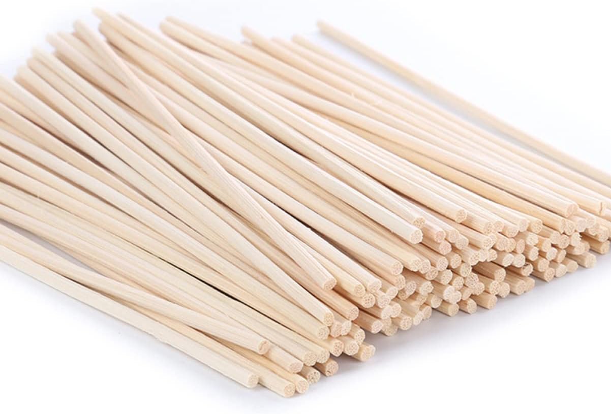 VOSAREA 30Pcs Natural Rattan Diffuser Sticks for Essential Oil Aromatherapy