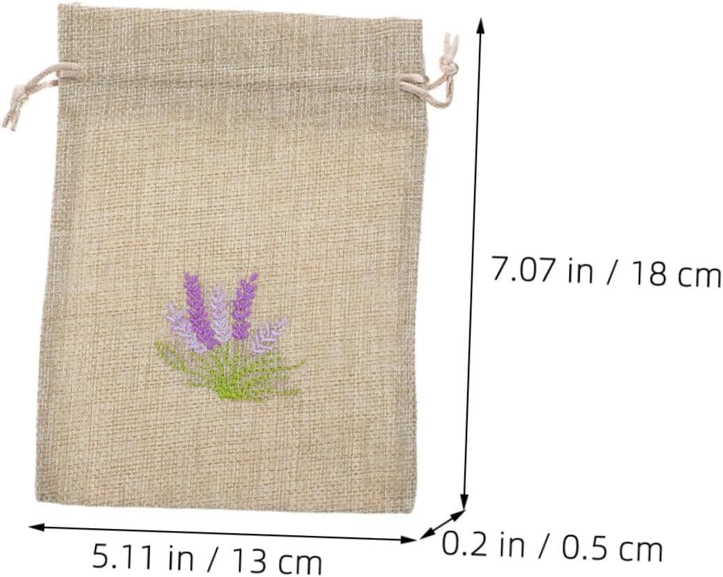 5pcs Bulk Empty Scent Sachet Bags for Dried Flowers and Storage