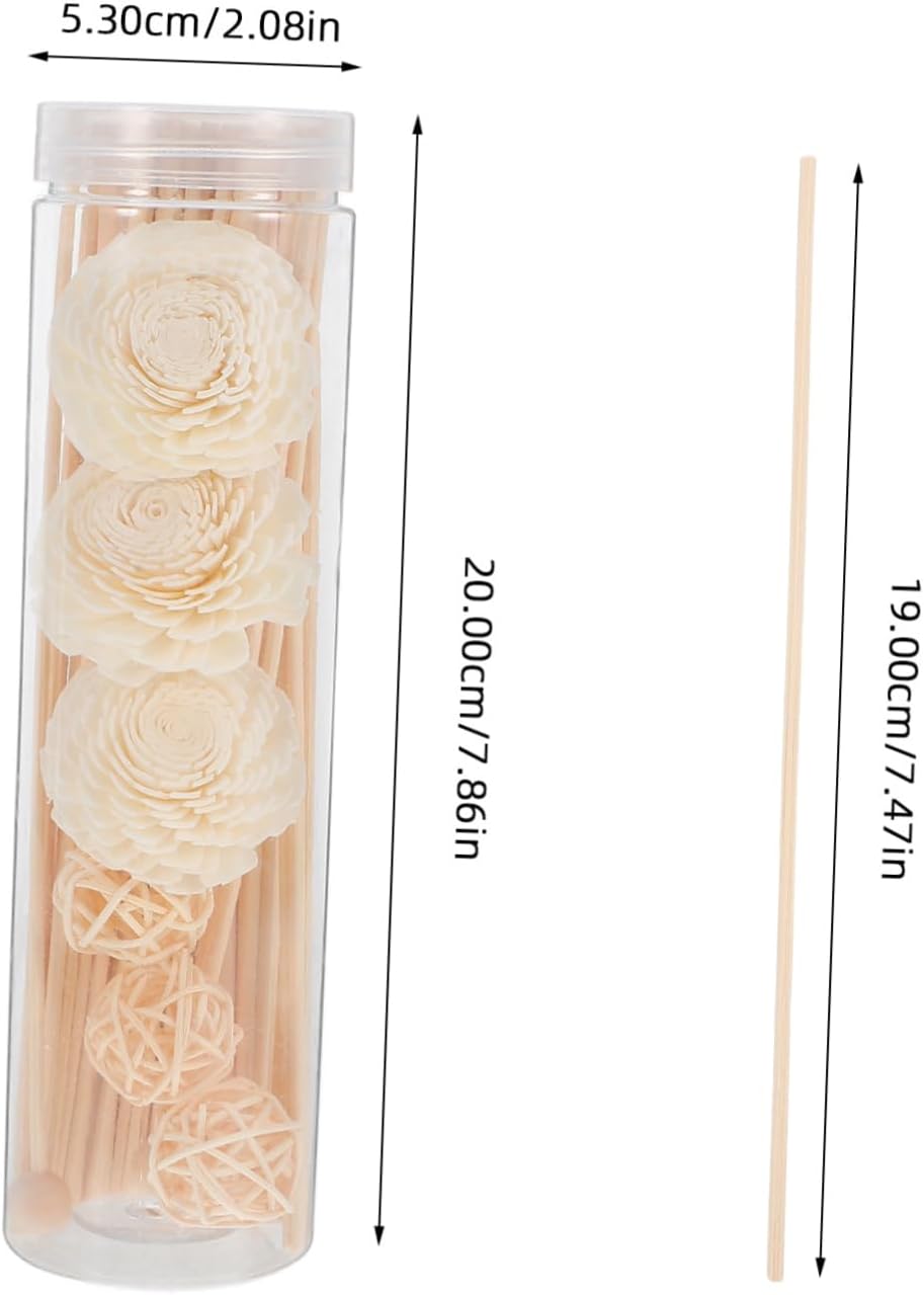 Natural Aroma Diffuser Sticks Set Flameless for Home Office Living Room