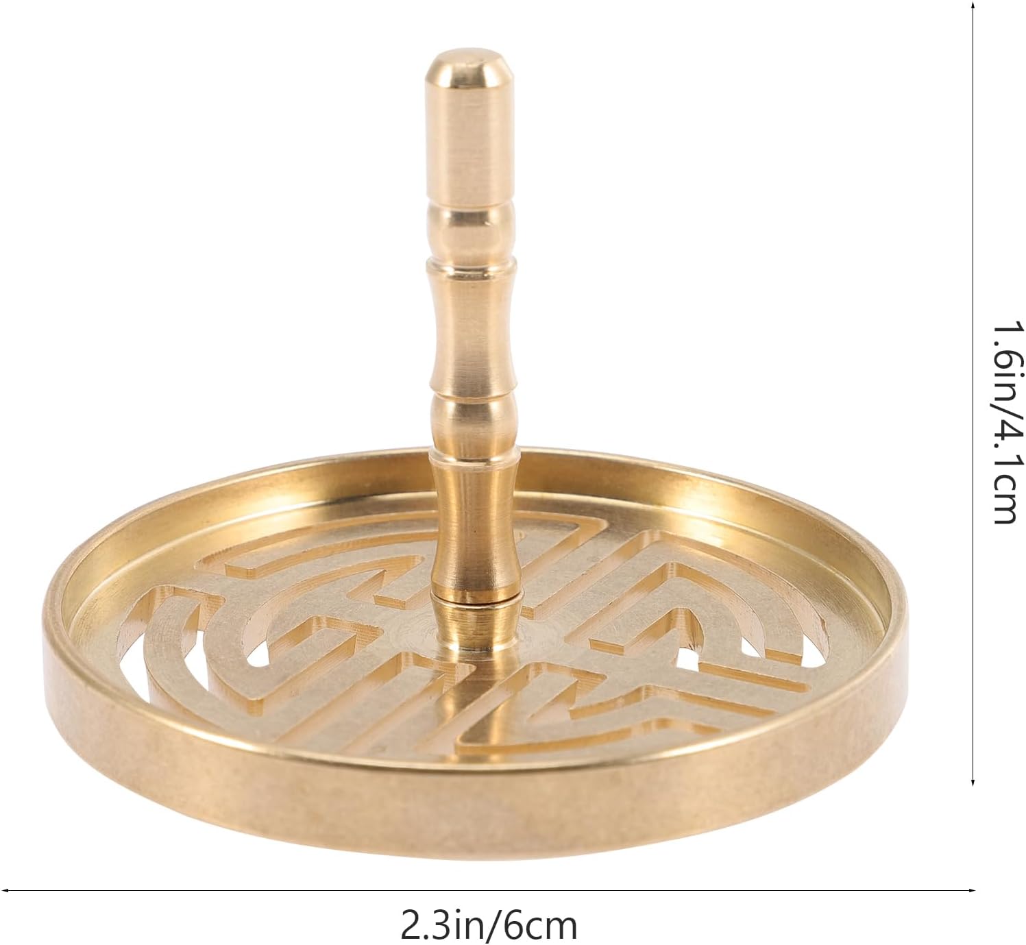 PRETYZOOM Incense Press Mold Brass Tool for Making Incense
