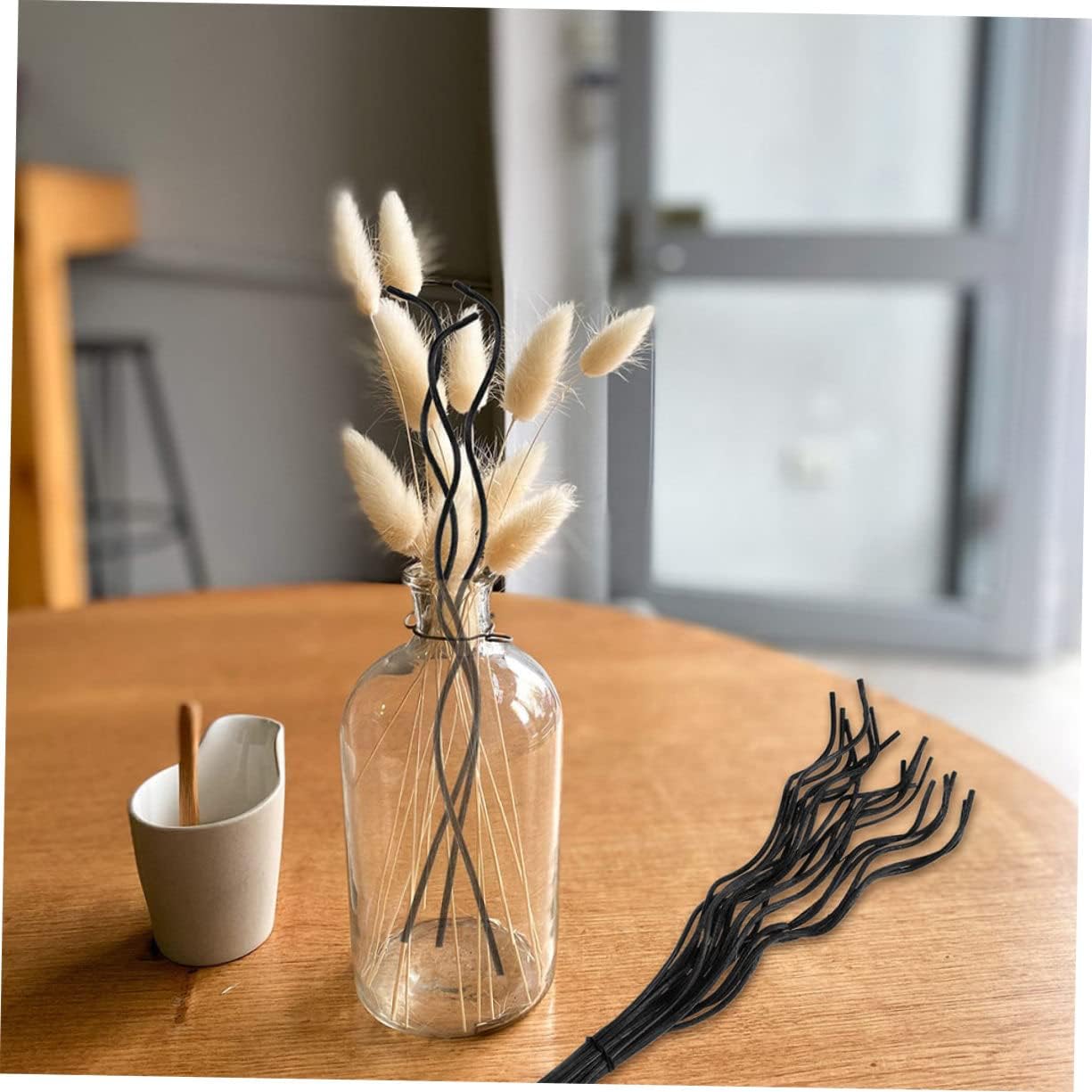 VOSAREA 20pcs Wicker Diffuser Sticks for Aromatherapy