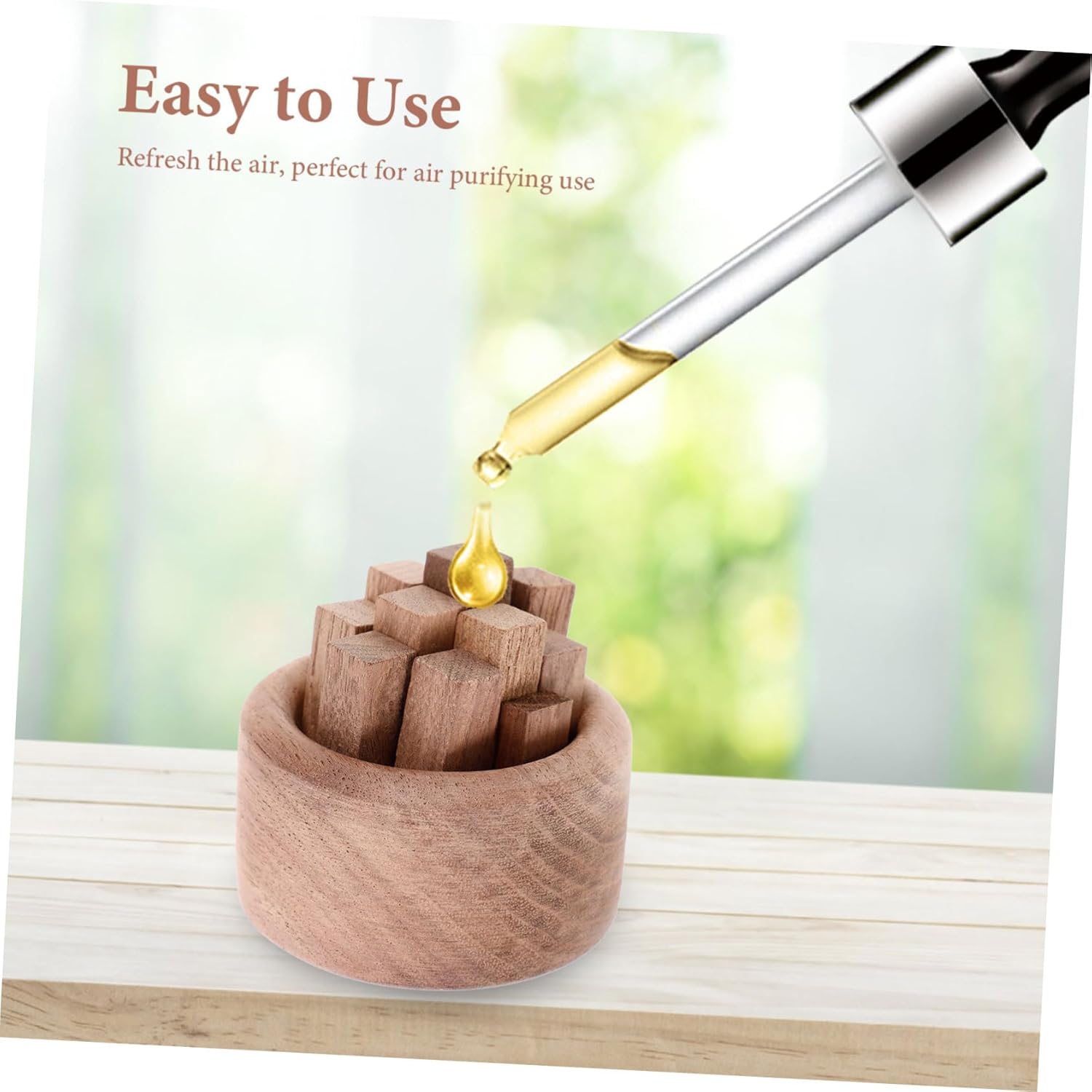NOLITOY Wood Diffuser Set for Home Use and Meditation