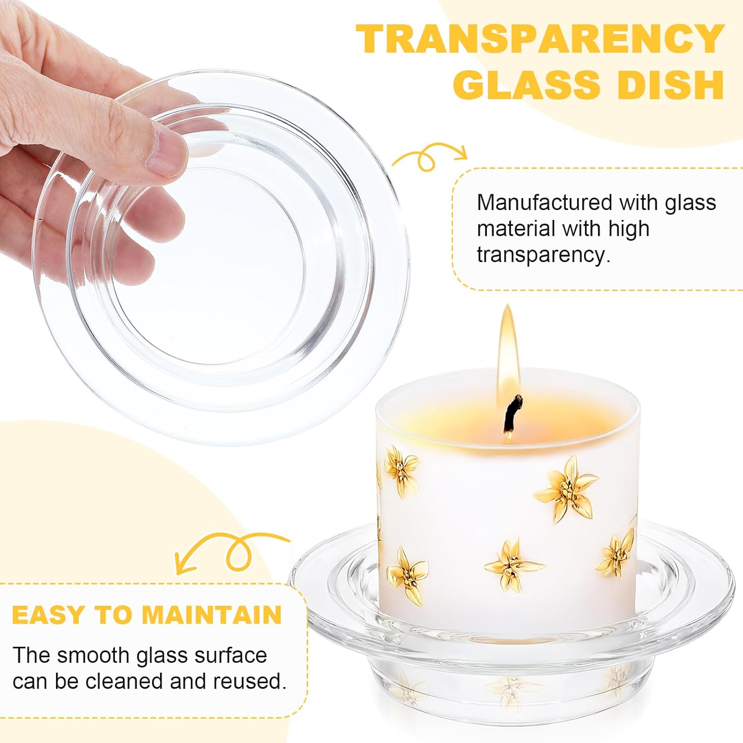 4 Pcs Replacement Wax Heating Tray for Aromatherapy Lamp