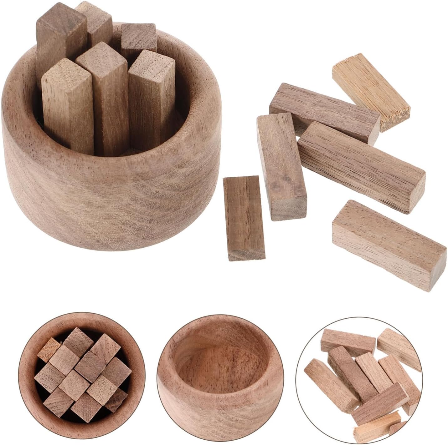 NOLITOY Wood Diffuser Set for Home Use and Meditation