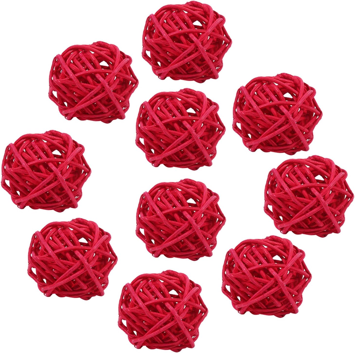 Idkska 10pcs Rattan Diffuser Replacement Aroma Sticks for Home and Bathrooms