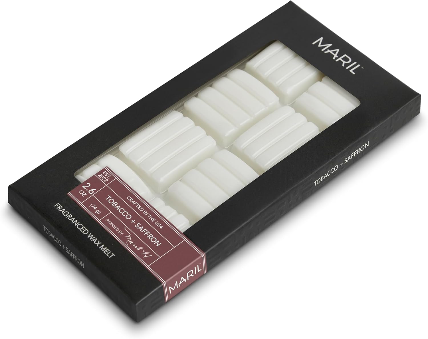 DEMDACO MARIL Collection Tobacco Saffron Wax Melts 26 Ounce