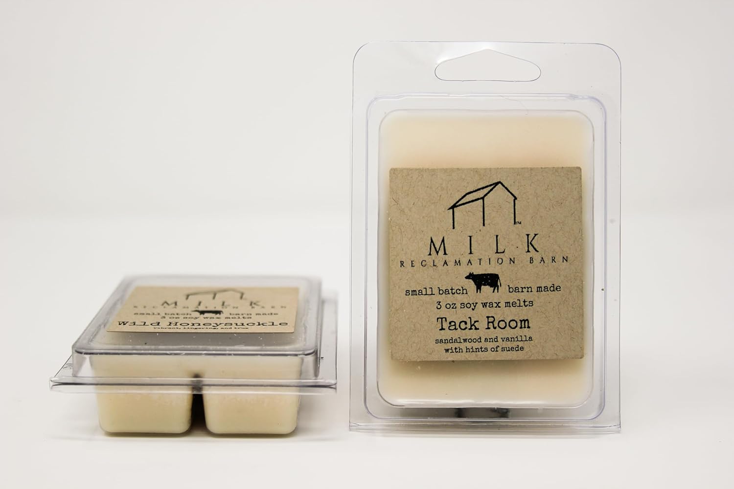 Milk Reclamation Barn Tack Room Scented Wax Melts 3 Oz