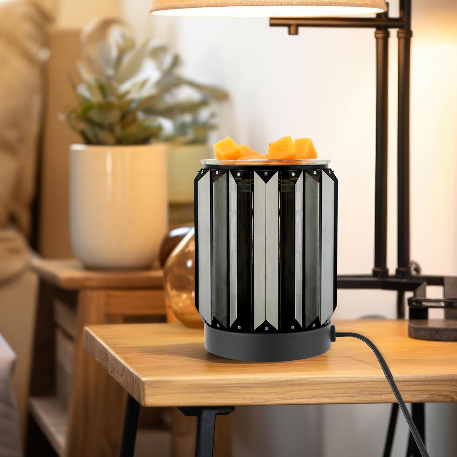 Tujoe 2 Pack Plug In Wax Melt Crystal Warmer