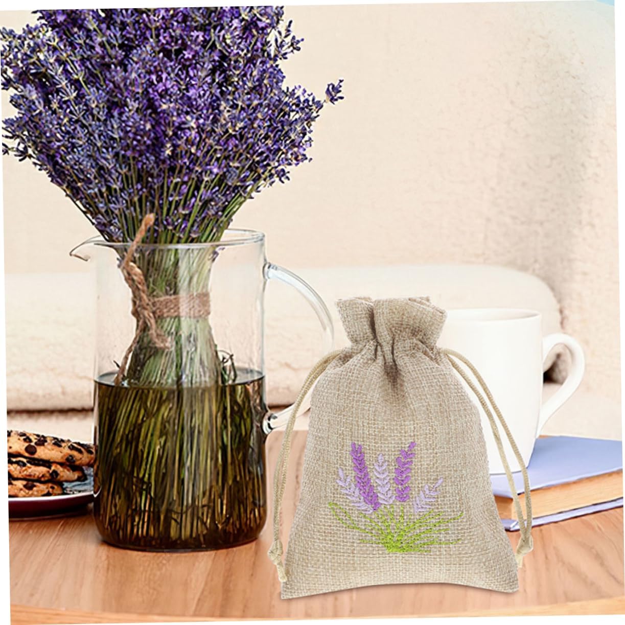 IMIKEYA 5pcs Refillable Fragrance Sachet Bags Empty Pouches