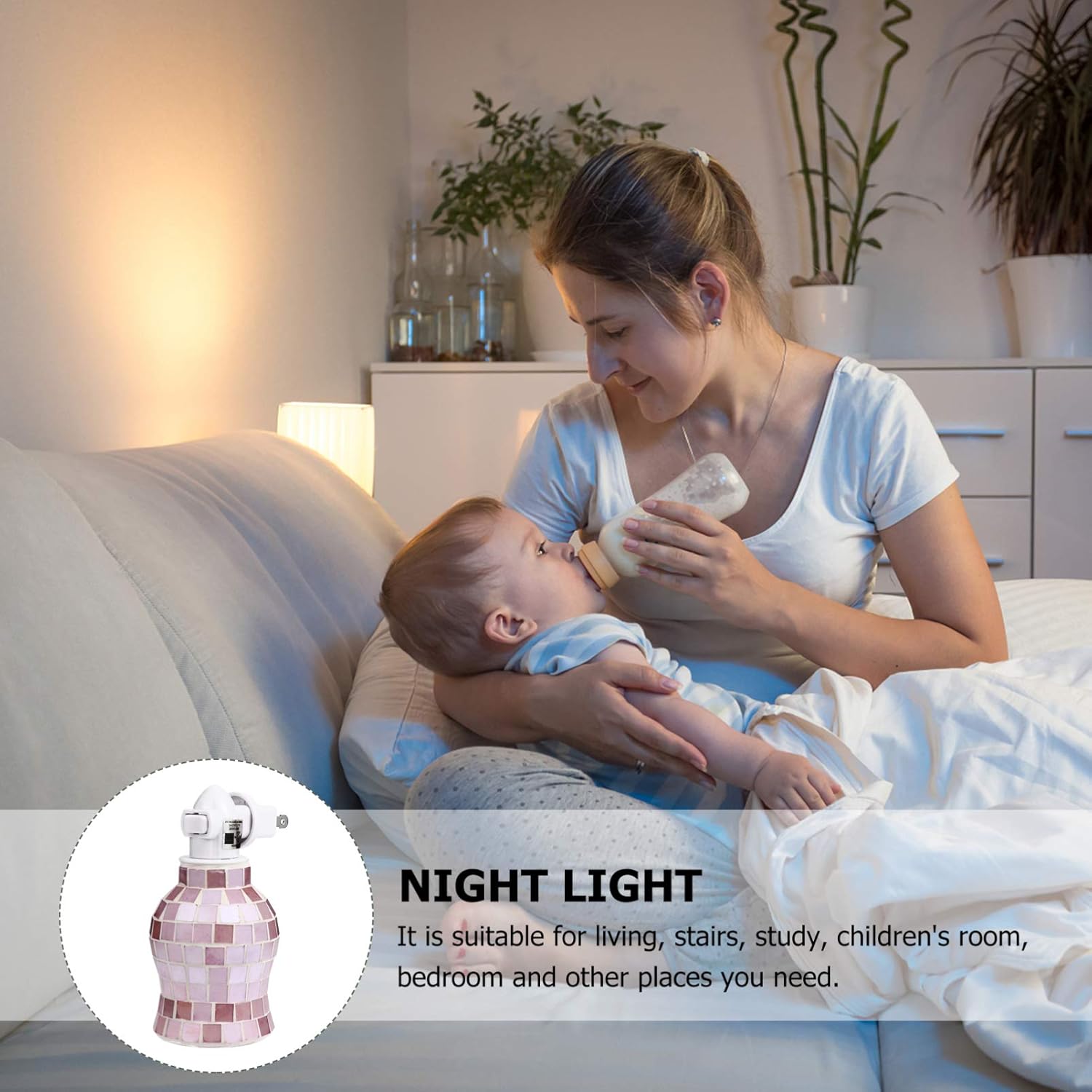 Uonlytech Fragrance Wax Melt Warmer Night Lamp Diffuser