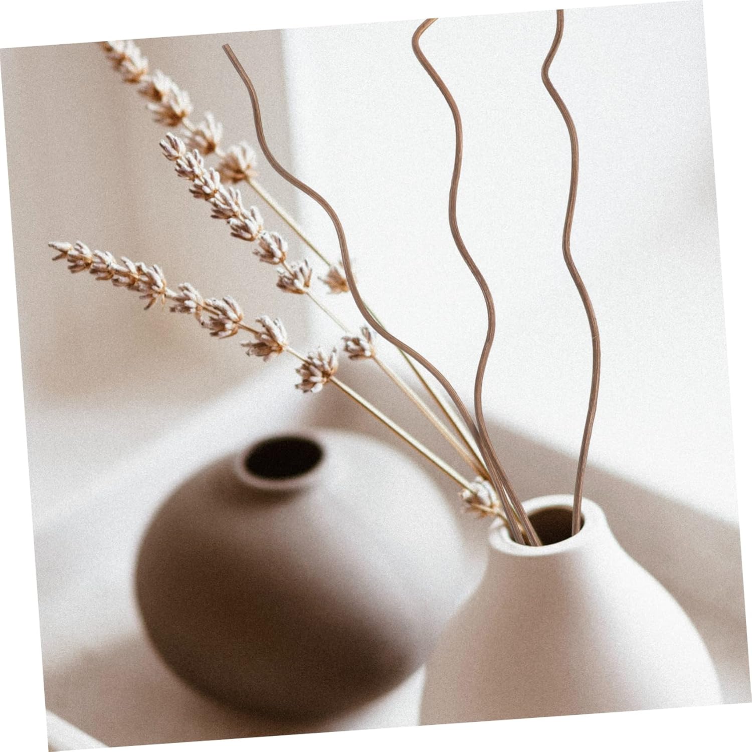 Homoyoyo 40pcs Rattan Diffuser Sticks for Essential Oils