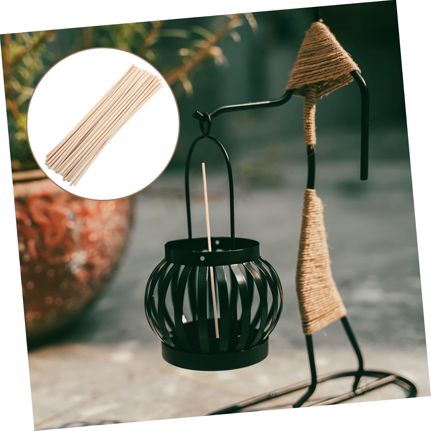 100Pcs Natural Rattan Diffuser Sticks for Aromatherapy 1