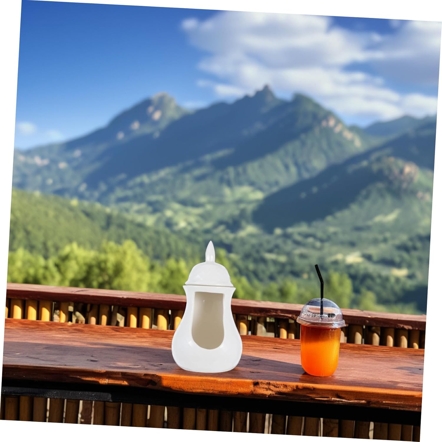 Ceramic Essential Oil Burner Tealight Holder for Home Fragrance