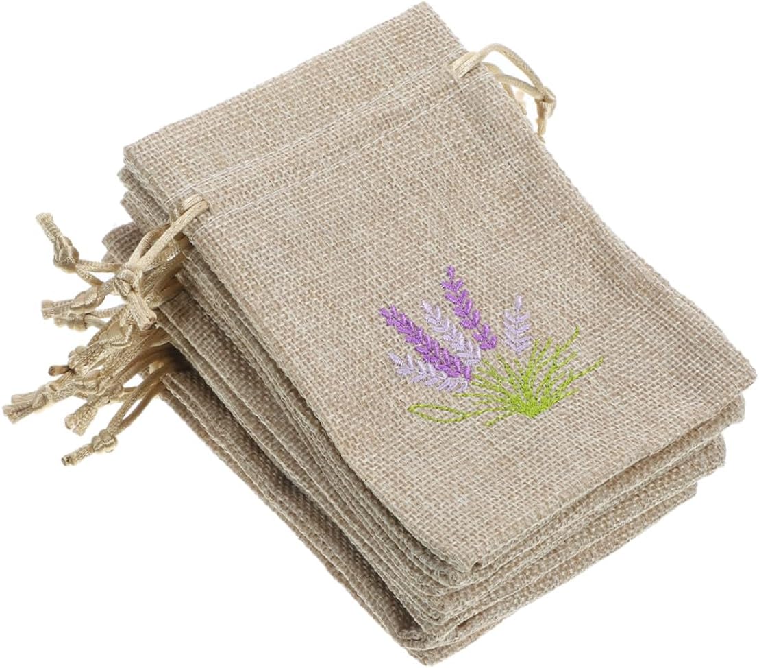 PRETYZOOM 20pcs Cotton Sachet Bags with Drawstring for Aromatherapy and Home Fragrance