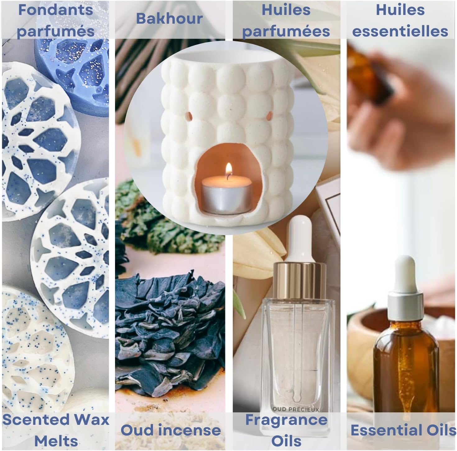 AY YELDIZ Fragrance Burner Melting Essential Oil Burner BUBBLE