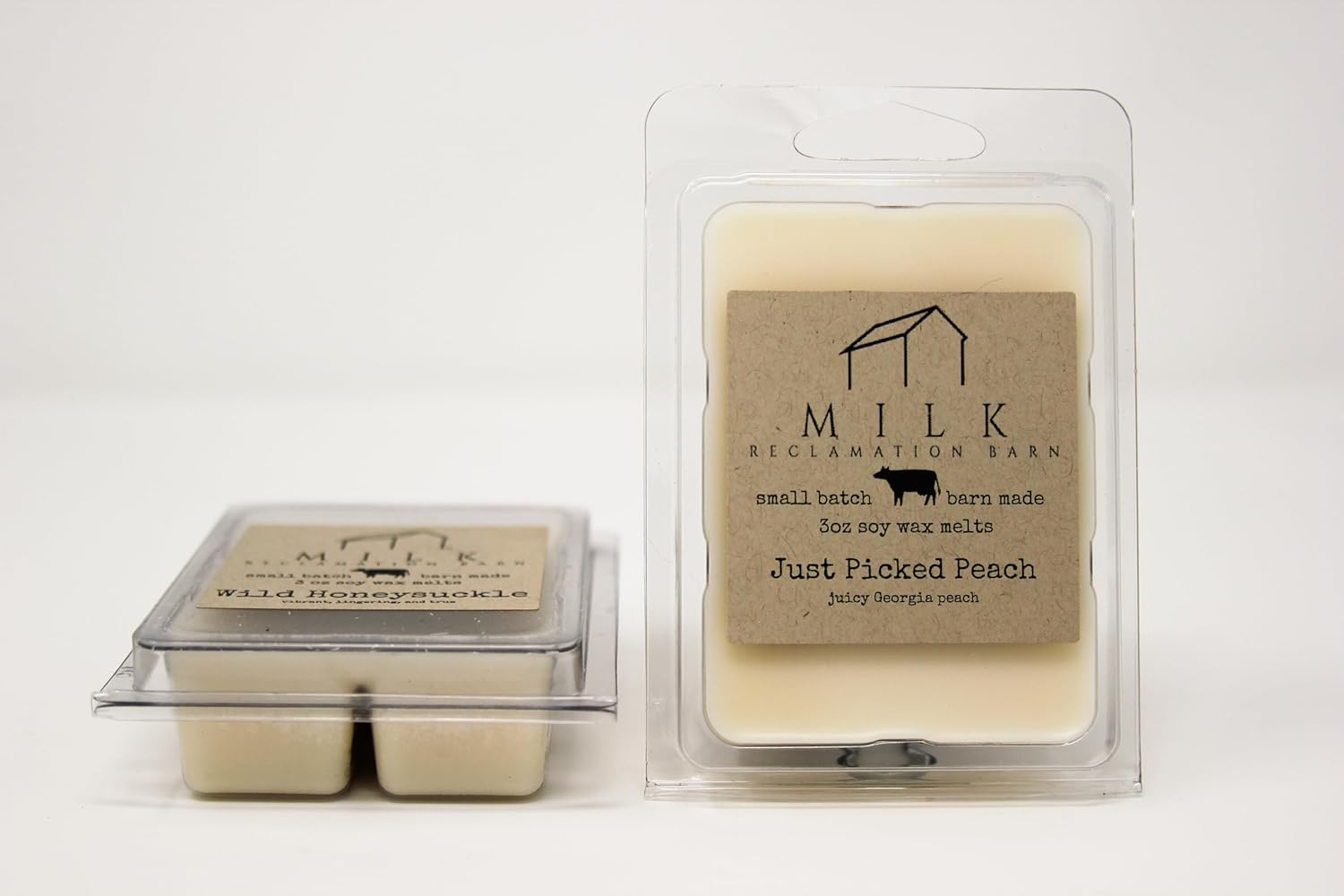 Just Picked Peach Scented Wax Melts 3 Oz