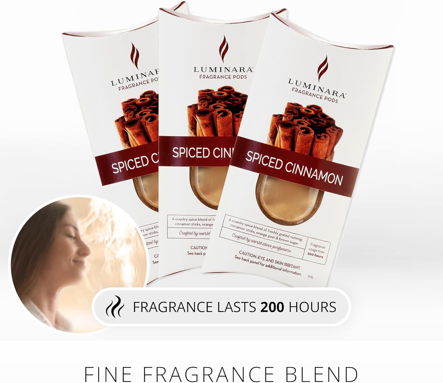 Luminara Diffusing Pods Set of 3 Cinnamon