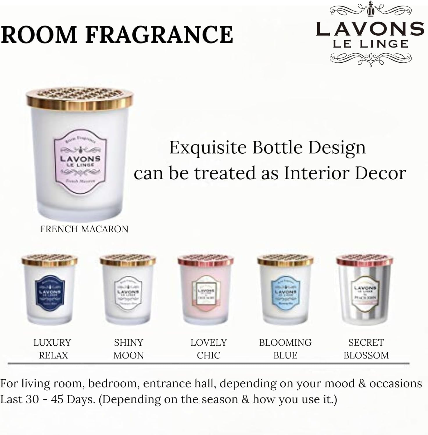 LAVONS Room Home Fragrance Air Freshener