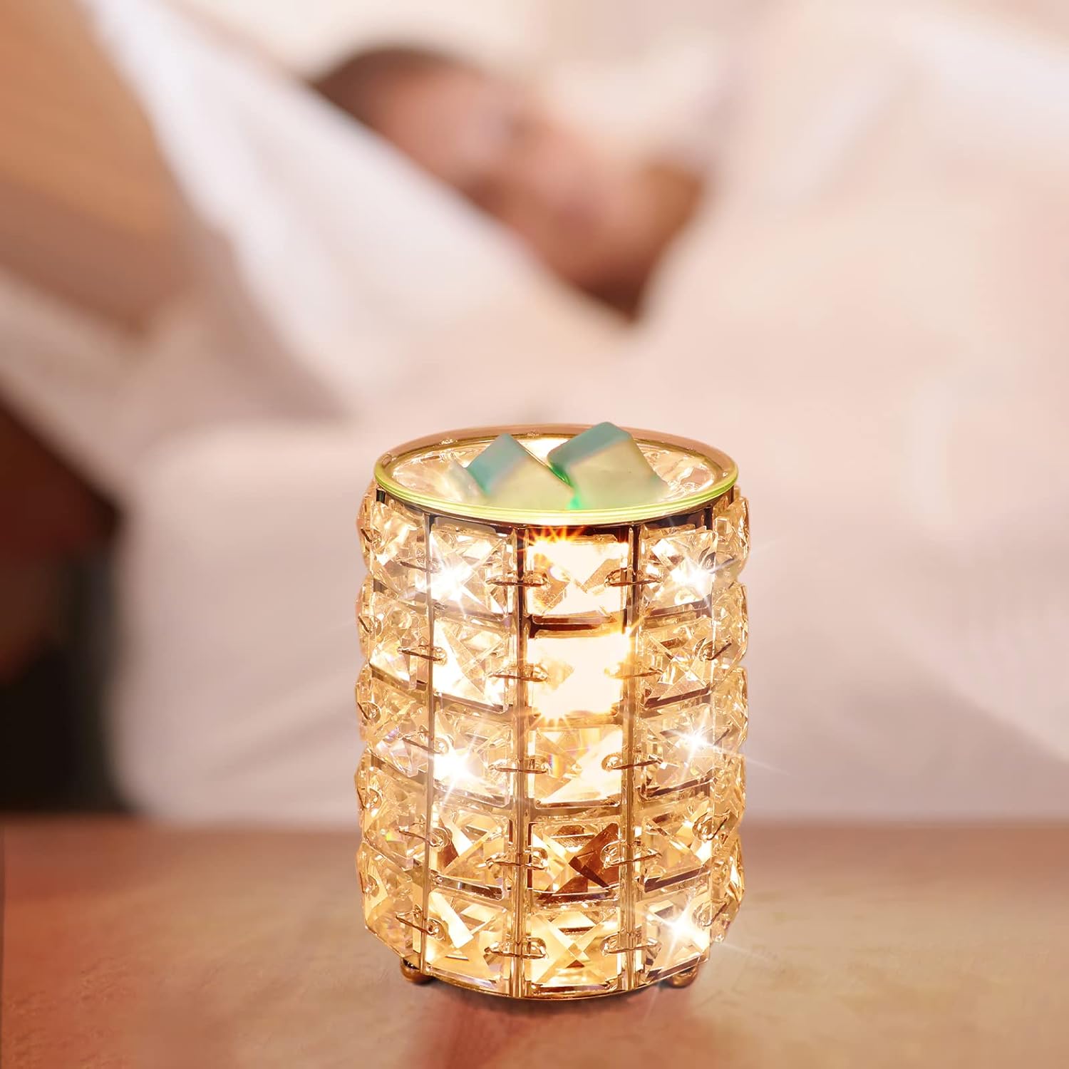 SCENTORINI Wax Melt Warmer Crystal Electric