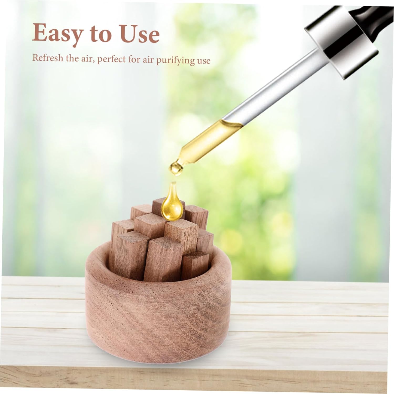 OFFIGAM Wood Aroma Diffuser Set for Home Office Bedroom