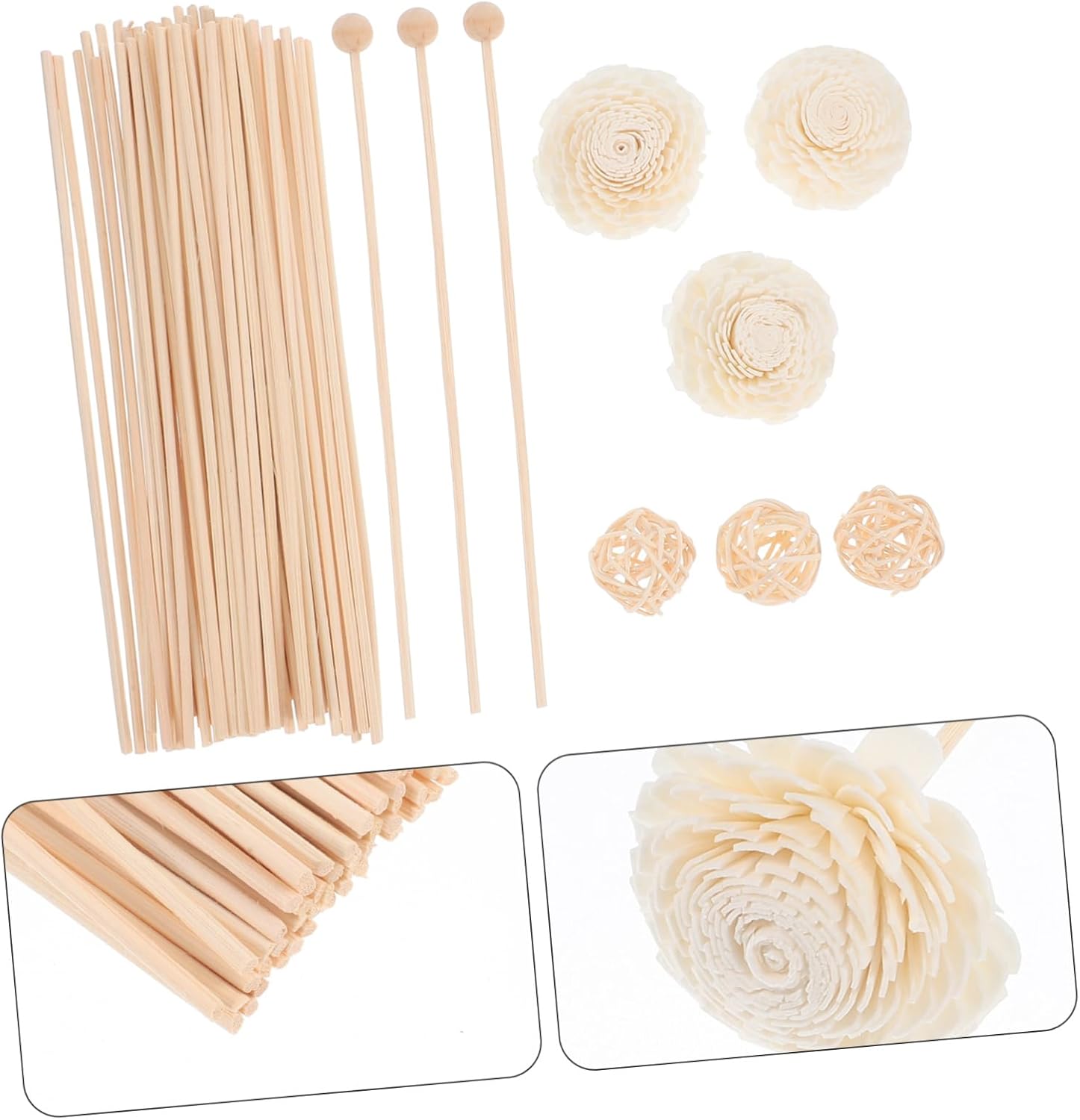 Mobestech Aroma Diffuser Sticks Set for Home and Office Fragrance