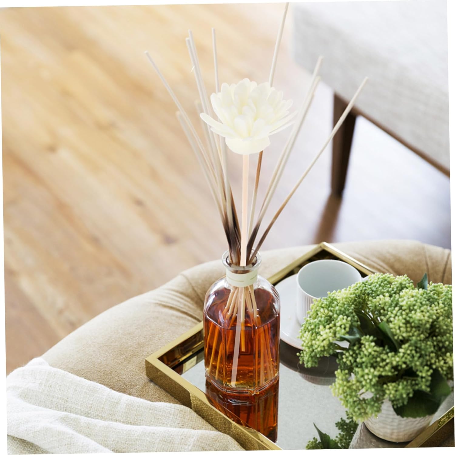 ULTECHNOVO 5 Set Chrysanthemum Scented Rattan Diffuser Sticks