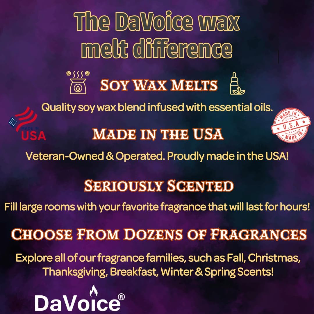 DaVoice Passion Spell Wax Melts - Romantic Floral Fruity Scent