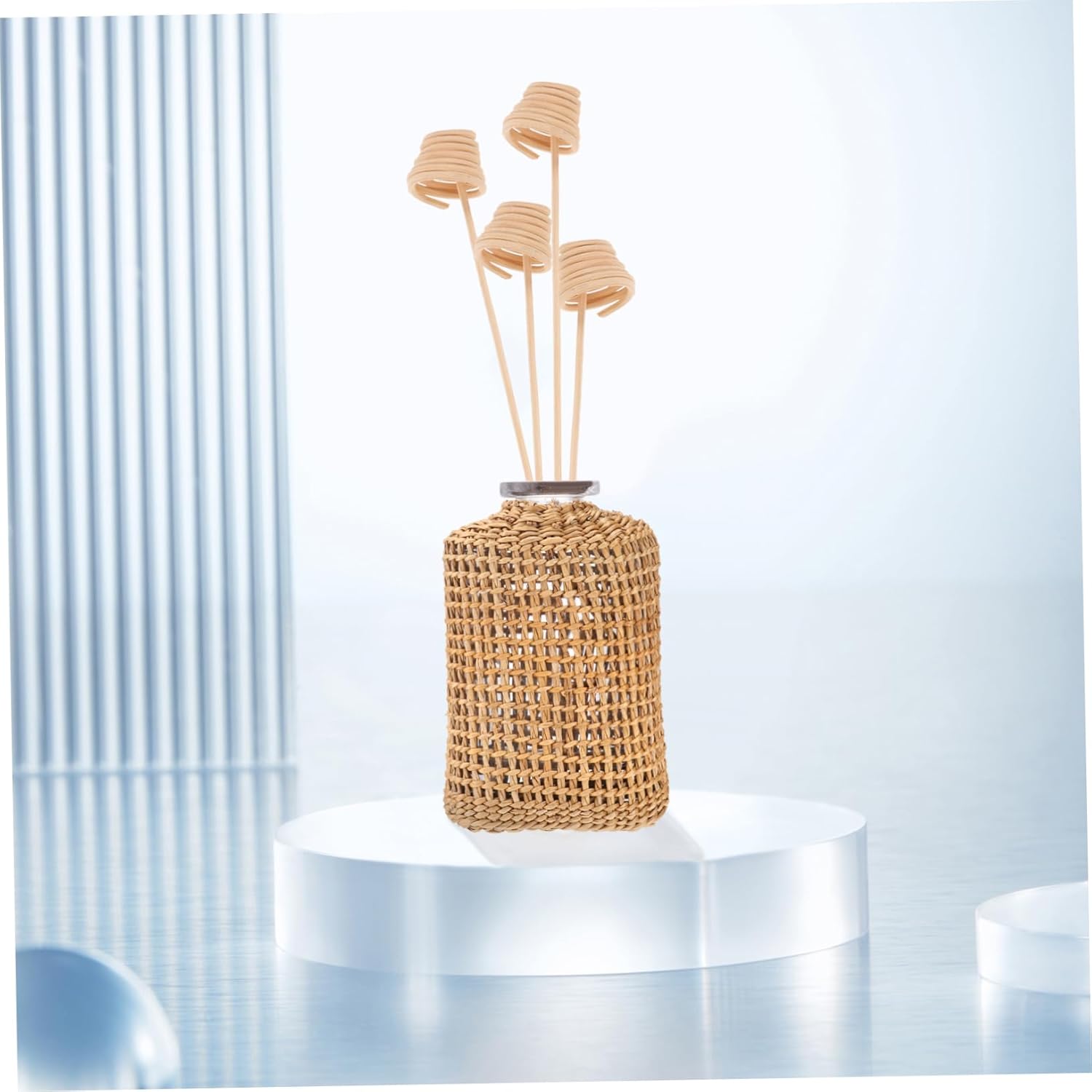 Essential Oil Diffuser Sticks Set Natural Rattan