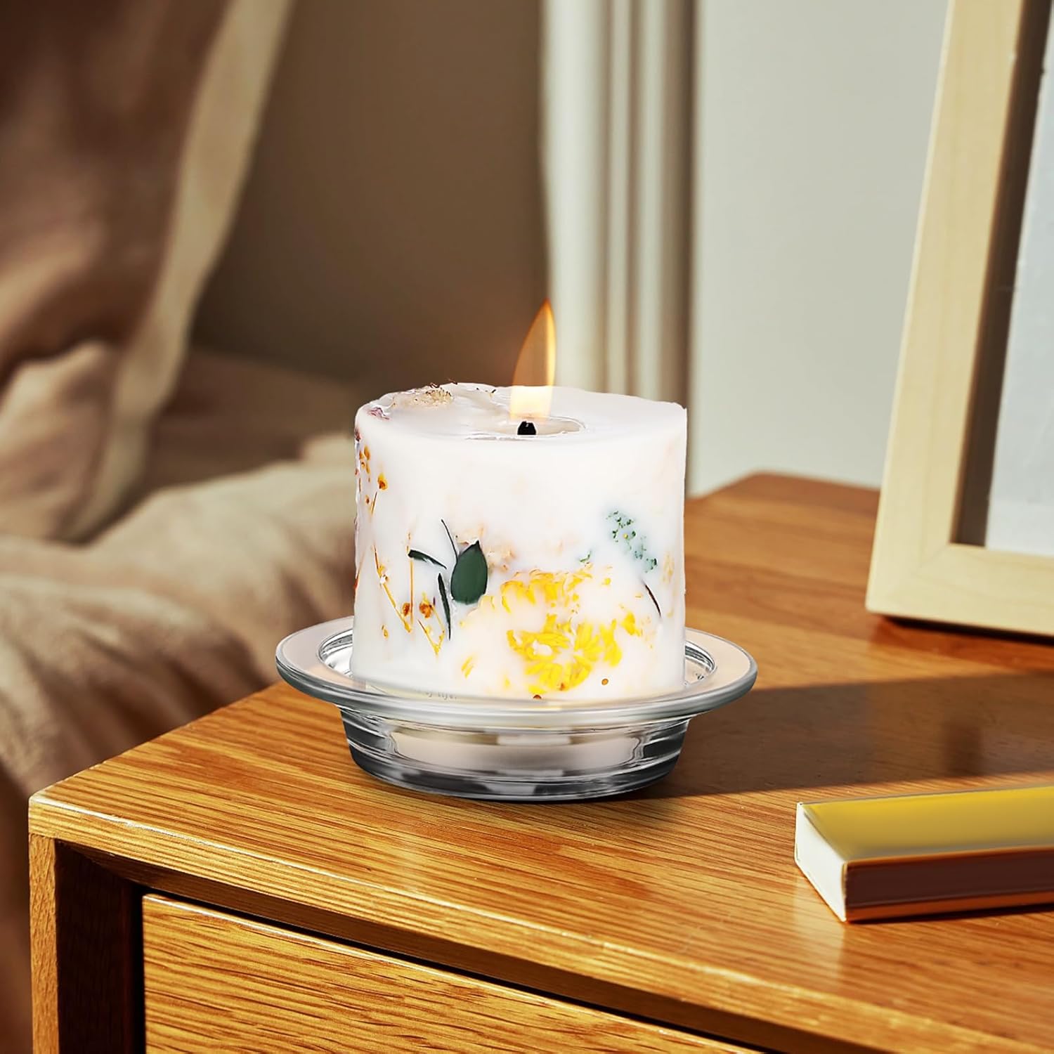 Glass Wax Warmer Replacement Dish 45in 2Pcs
