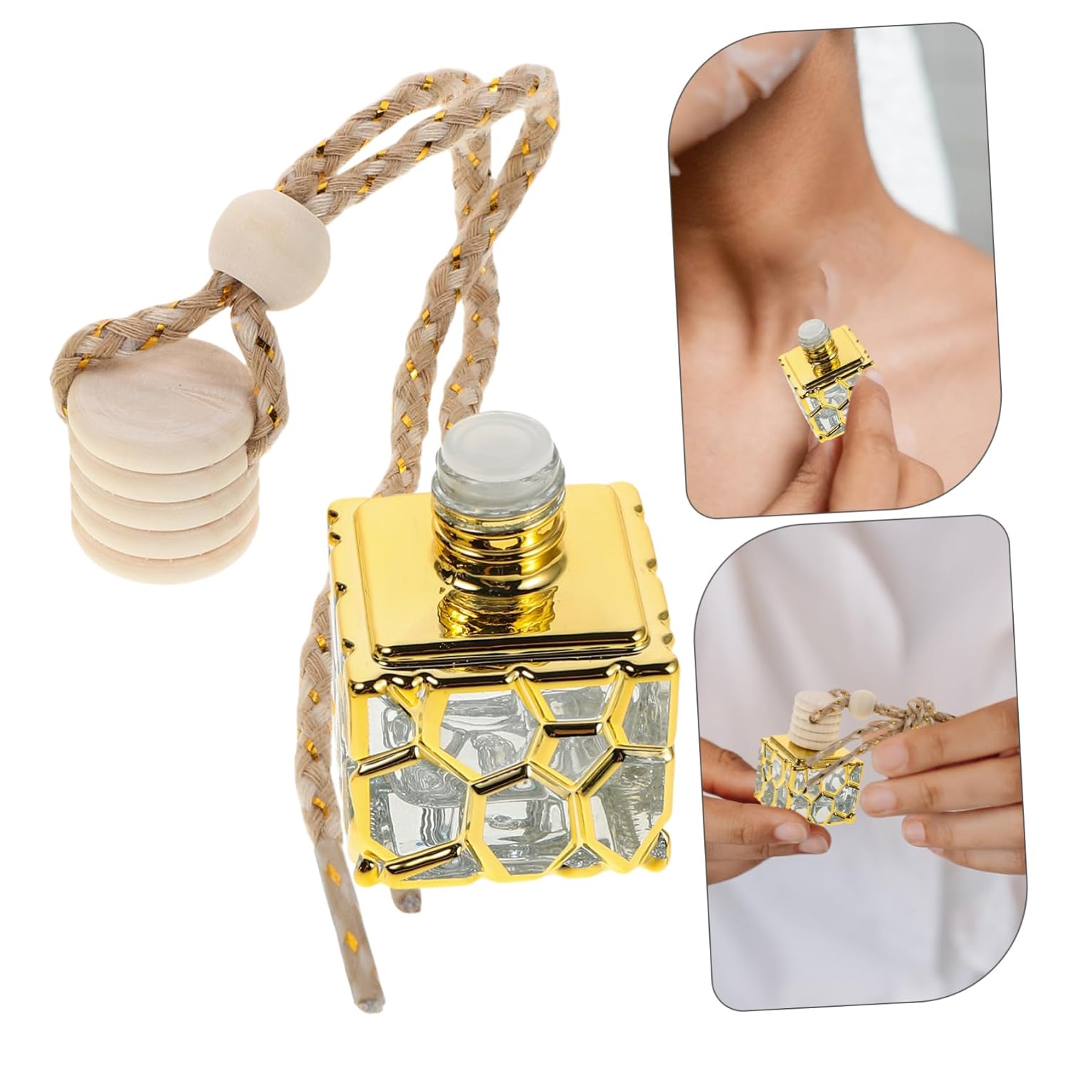 3pcs Car Air Bottles Essential Oil Diffusers