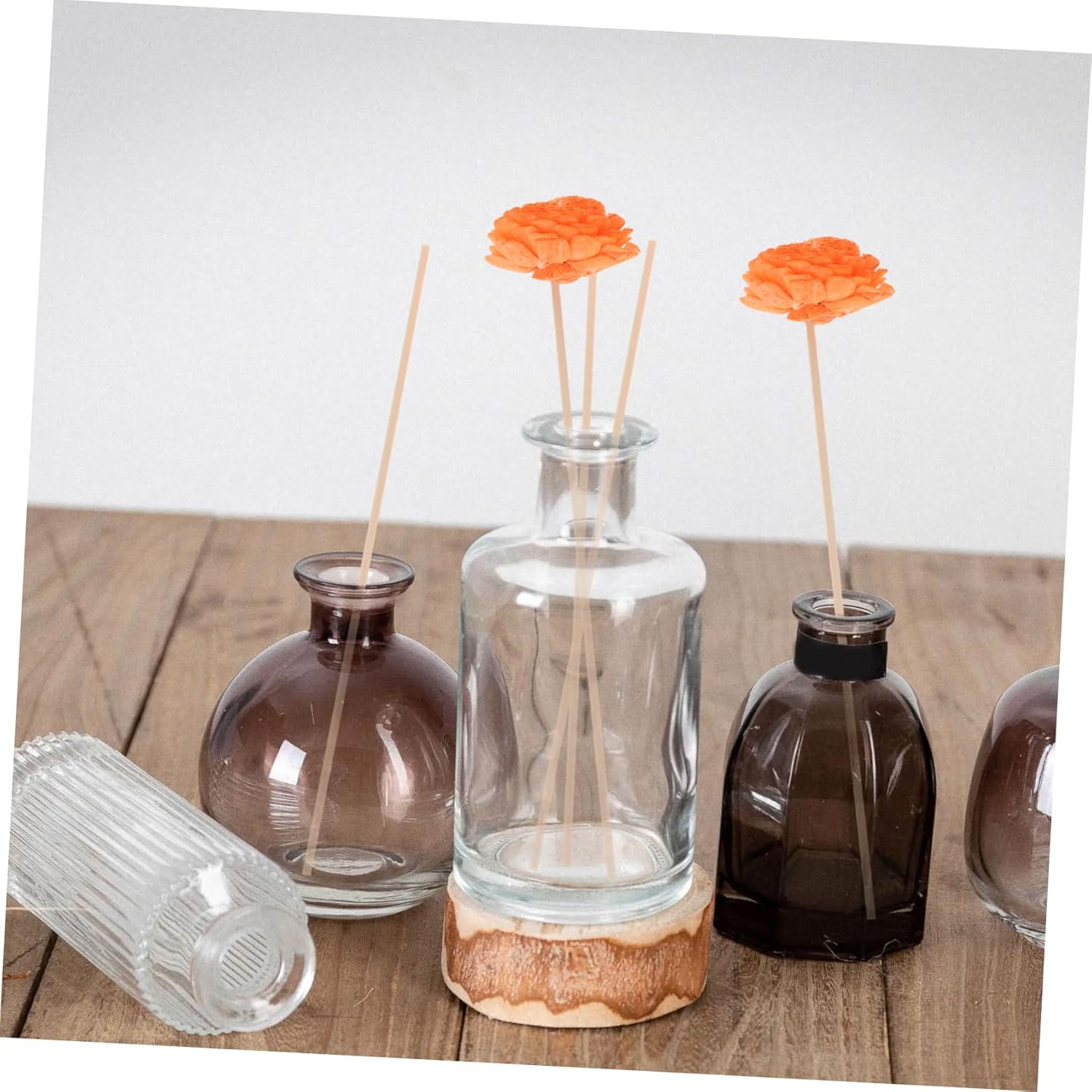 Ciieeo 1Set Flower Aroma Diffuser Sticks for Home and Office