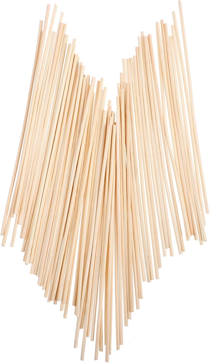 100Pcs Natural Rattan Diffuser Sticks for Aromatherapy 1