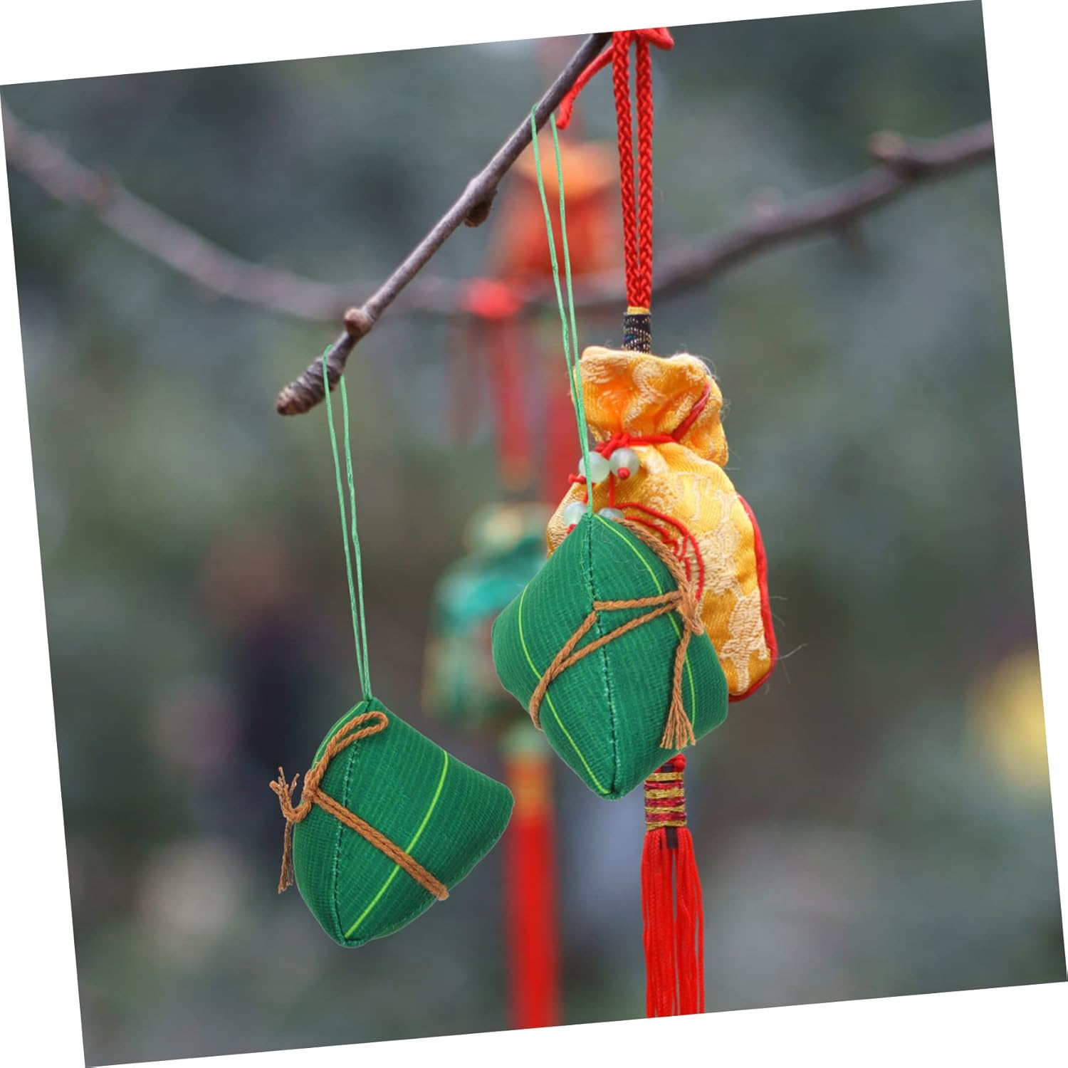 5Pcs Plush Sachets for Dragon Boat Festival Decor