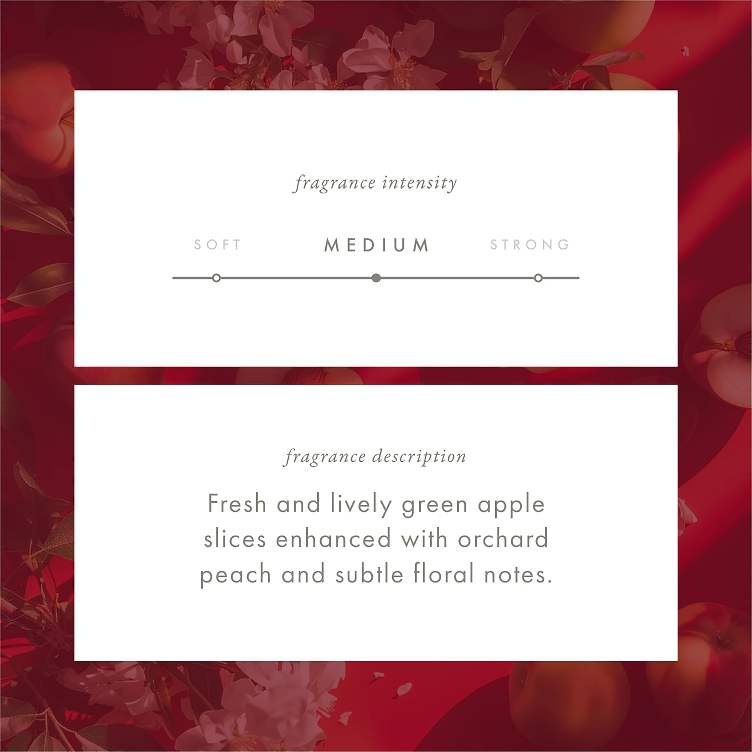 Fresh Apple Monthly Fragrance Cartridge for Whisper Home