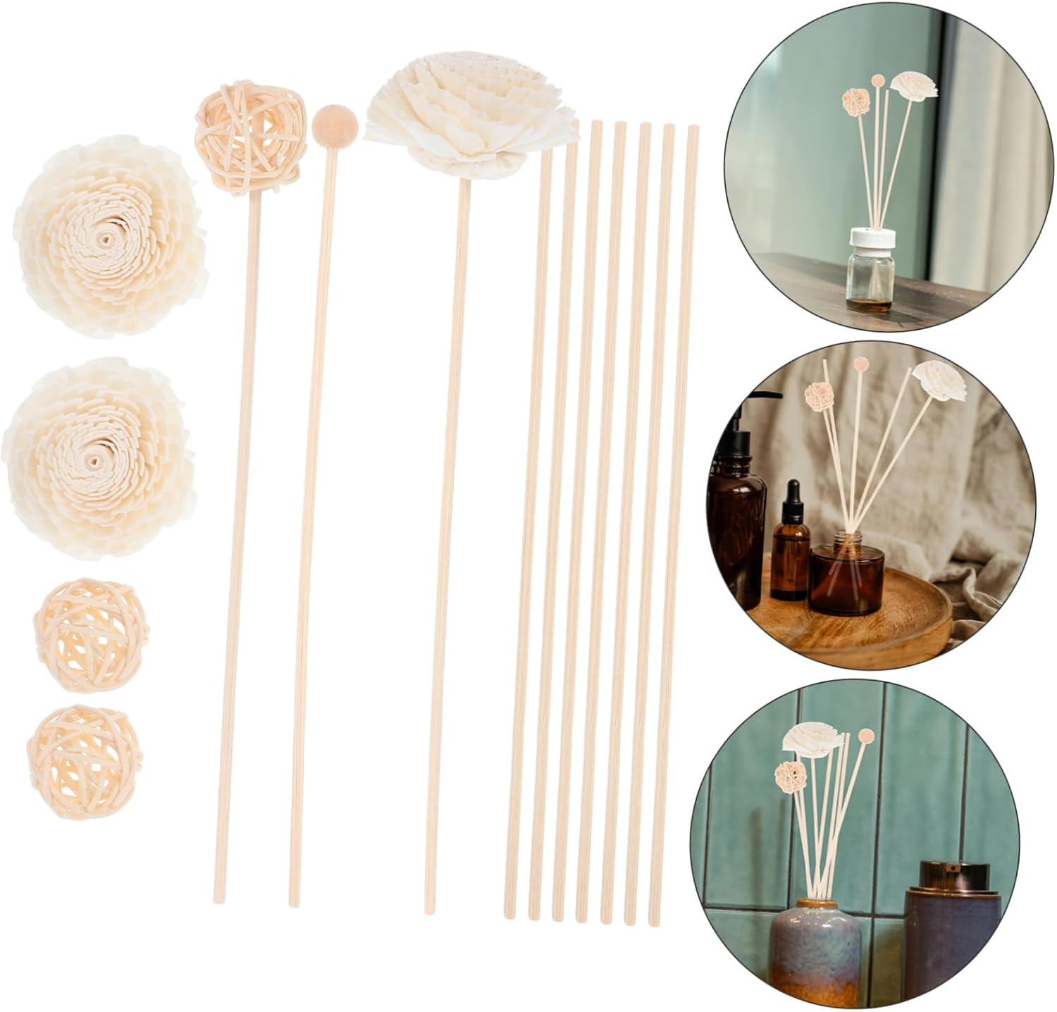 PRETYZOOM Home Fragrance Diffuser Sticks Set