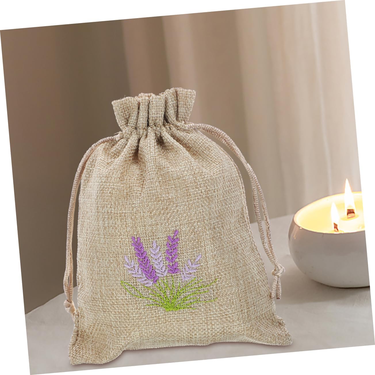 5pcs Empty Lavender Sachet Bags for Home Fragrance and Storage