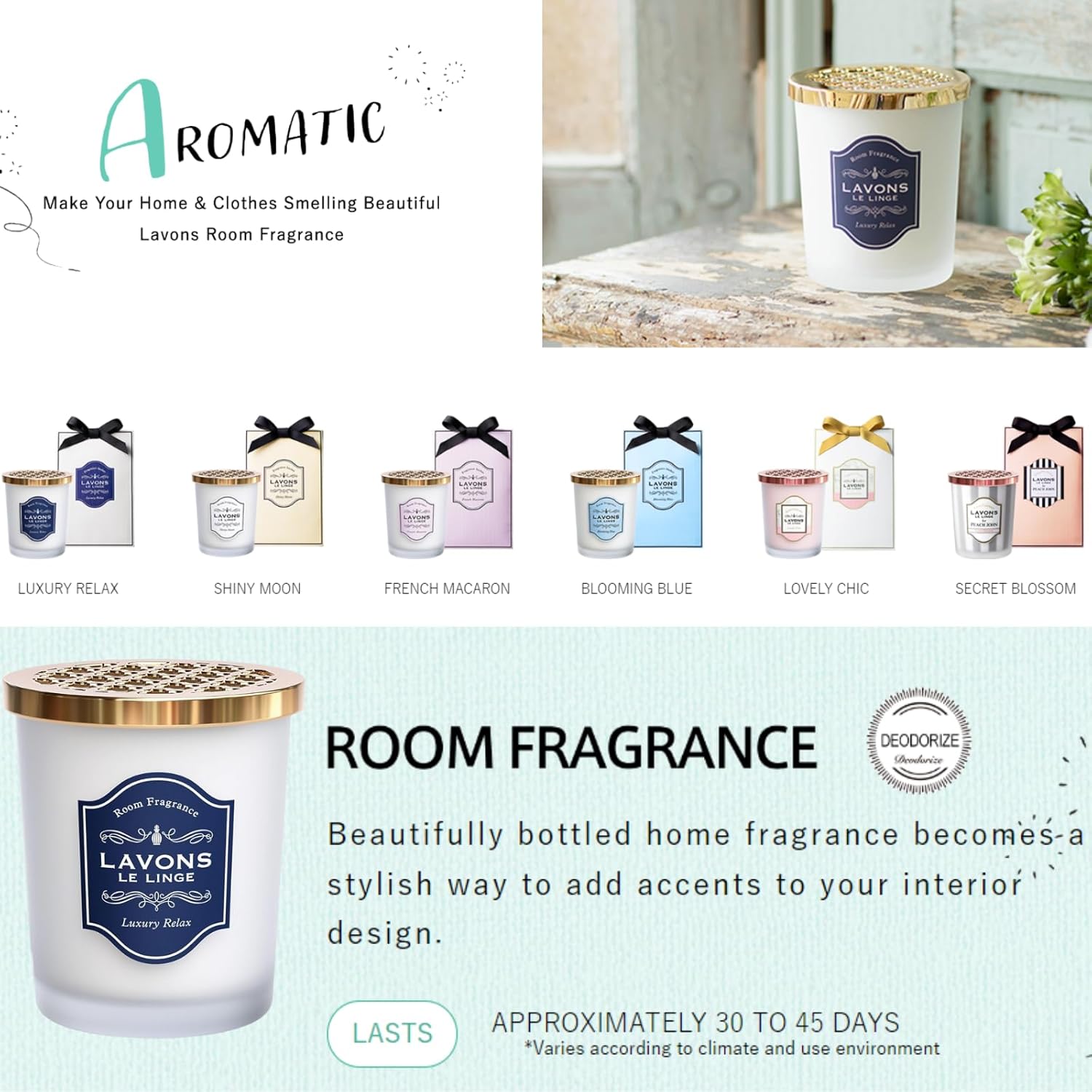 LAVONS Room Home Fragrance Air Freshener