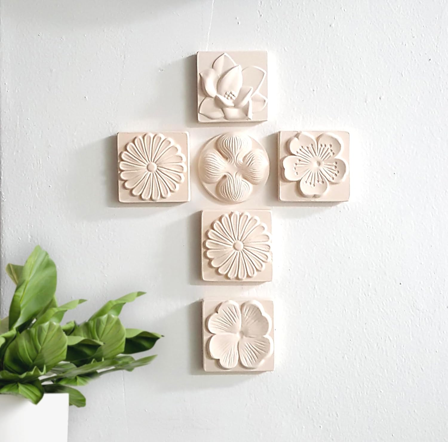 Healing Ceramic Stone Diffuser - Magnolia Korean Flower Series