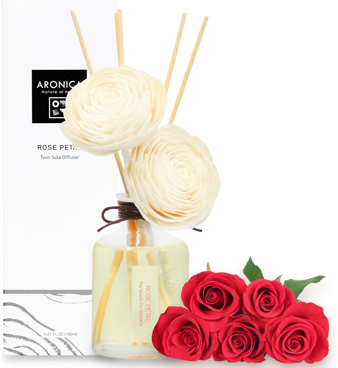 Aronica Rose Petal Scent Diffuser 160ml