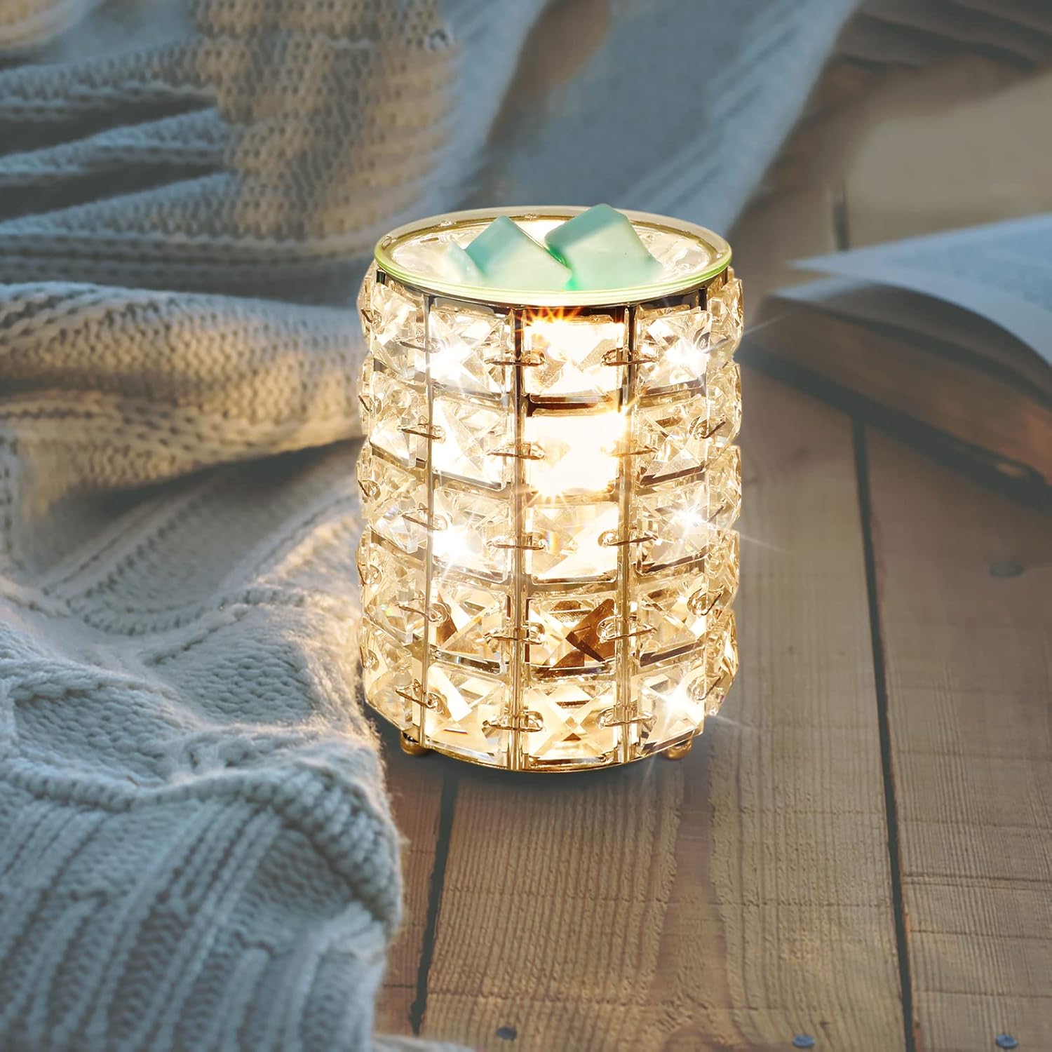 SCENTORINI Wax Melt Warmer Crystal Electric