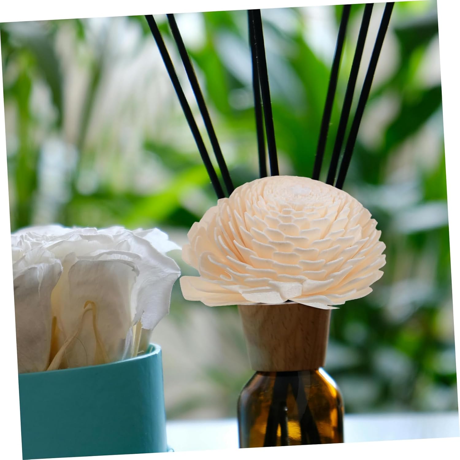 2pcs Flower Aromatherapy Diffusers for Home Bedroom Fragrance
