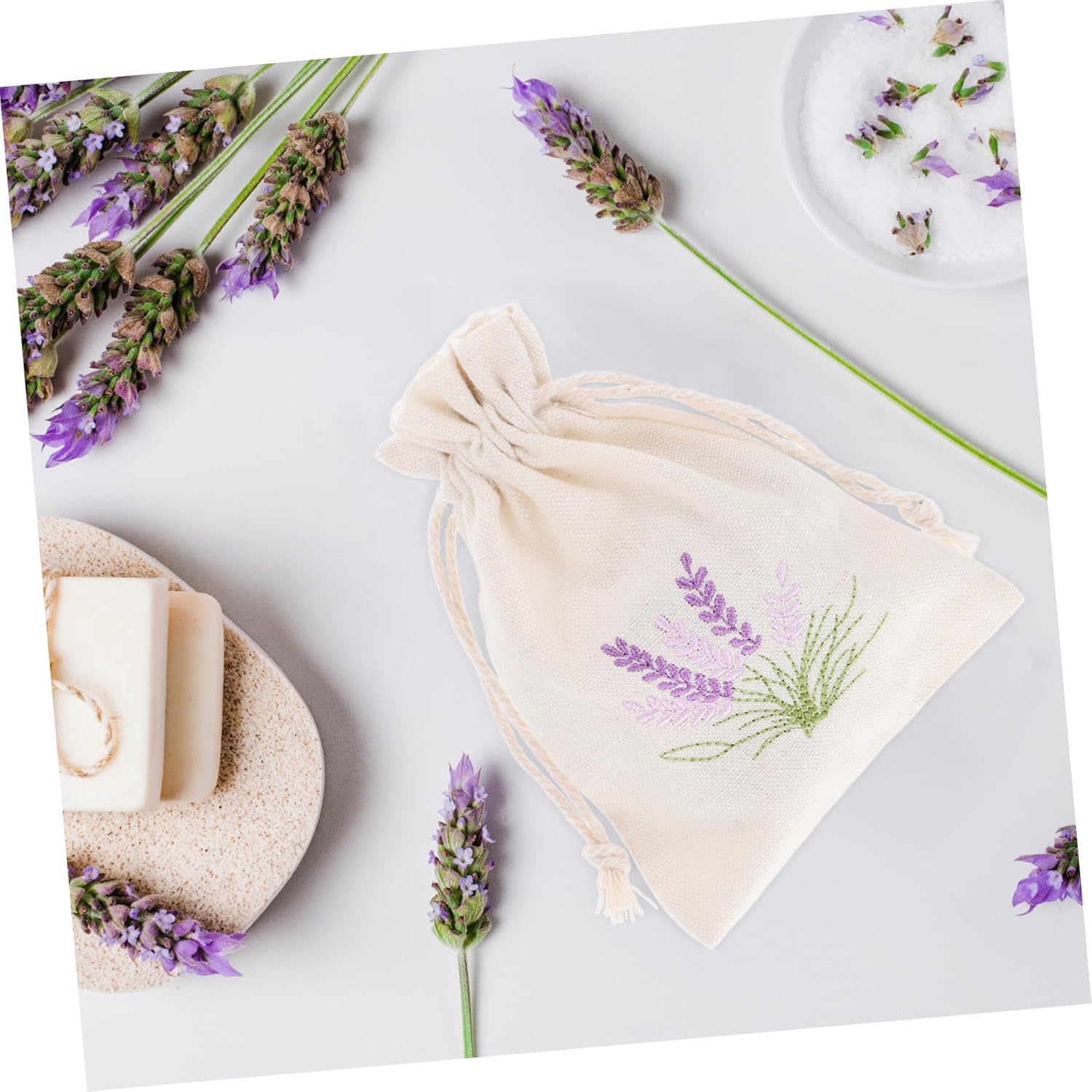 Amosfun 12 Pcs Lavender Sachet Bags for Jewelry and Party Favors