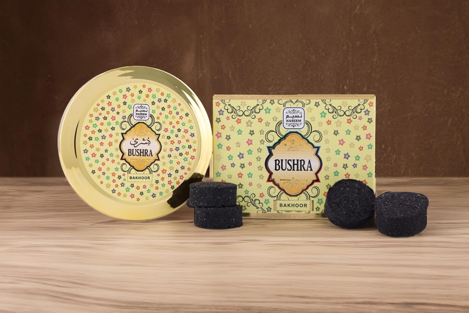 Naseem Bushra Non Alcoholic Bakhoor 50gm Room Freshener