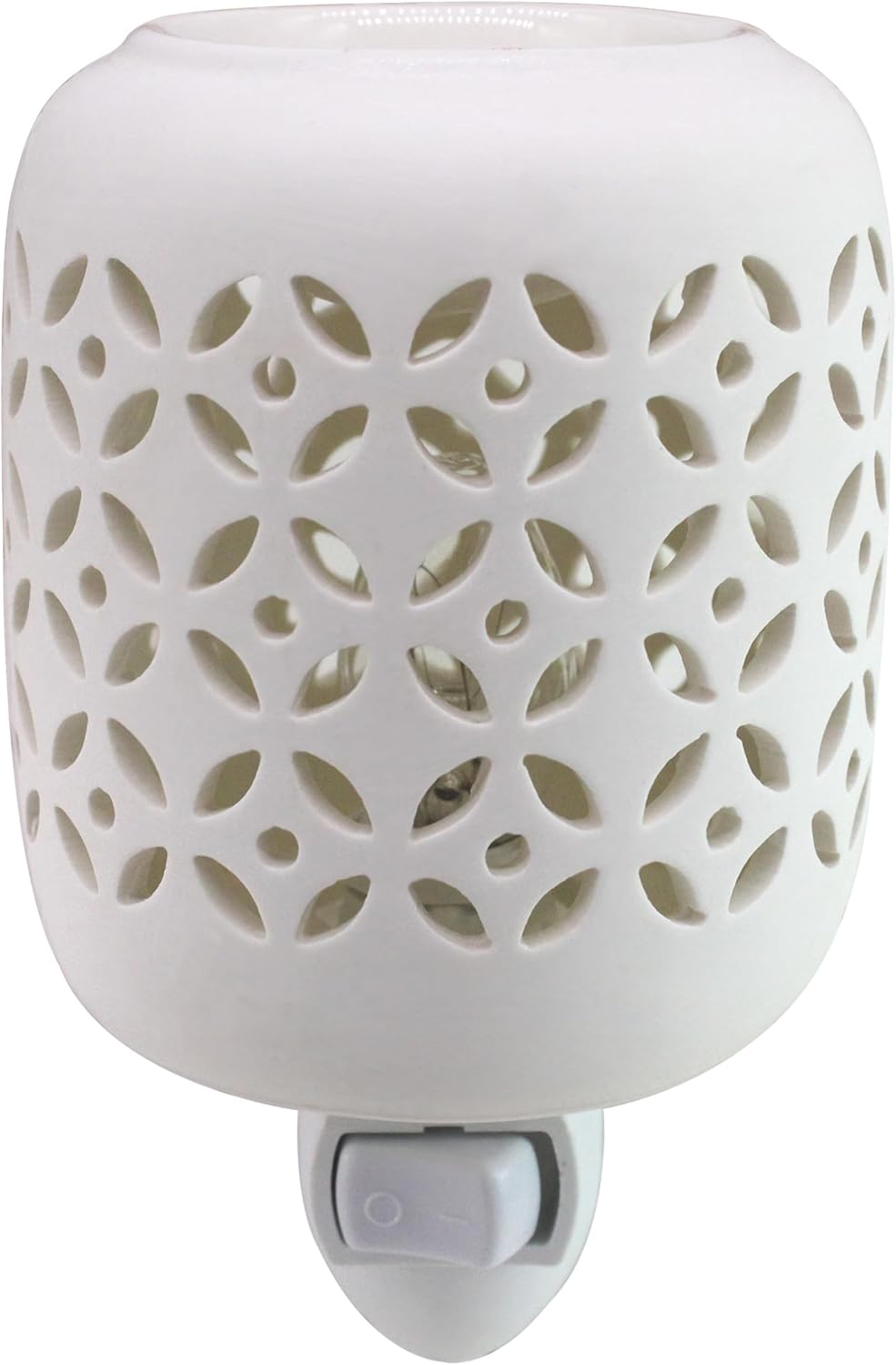 CVHOMEDECO Wall Plug-in Wax Melts Warmer with Night Light