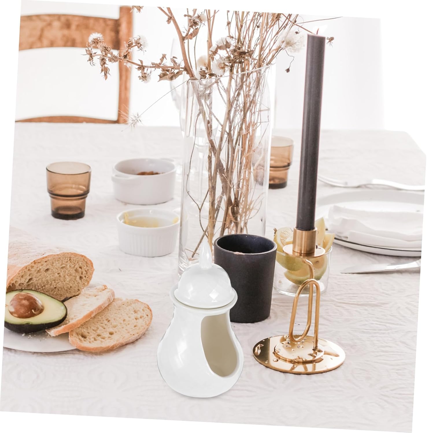 Ceramic Essential Oil Burner Tealight Holder for Home Fragrance