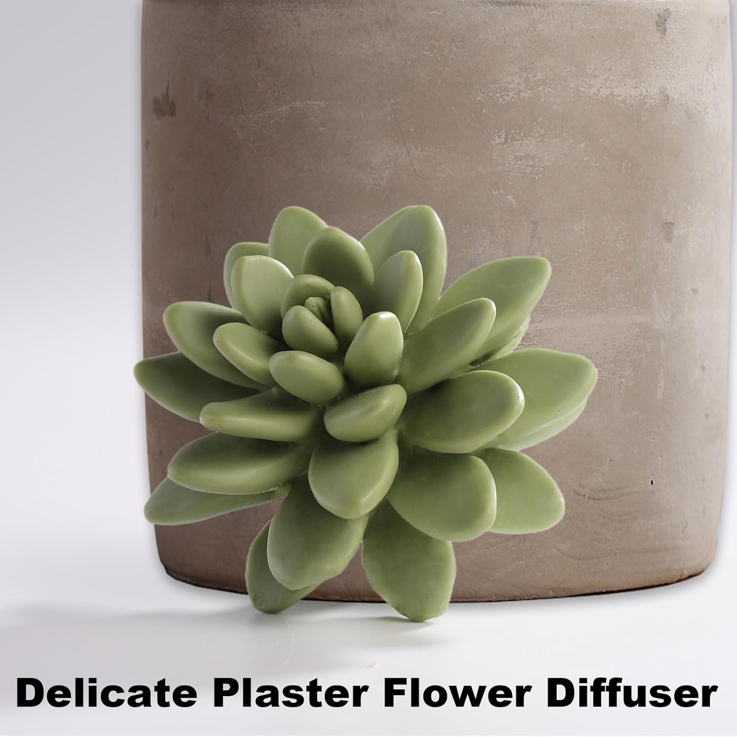 Pretty Valley Home Succulent Diffuser Vase Set Sweet Orange Cedar 100ml