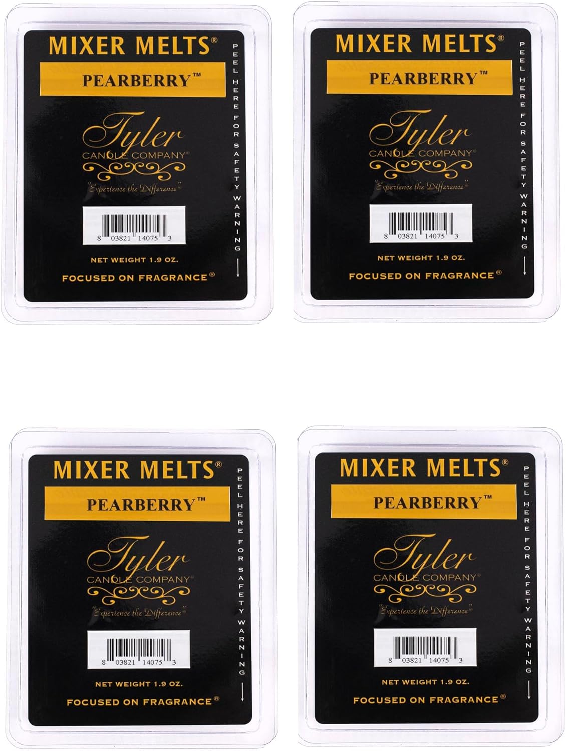 Pearberry 19 Ounce Scented Wax Melt Cubes Pack of 4