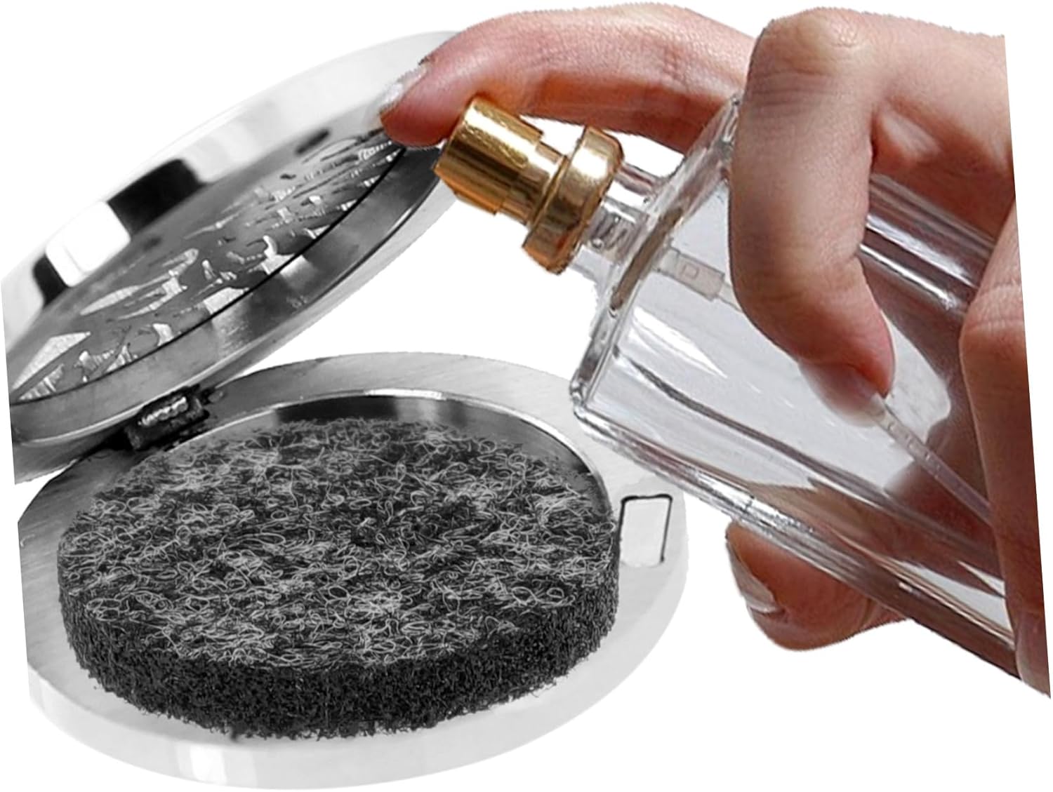 100pcs Cotton Essential Oil Diffuser Refill Pads for Pendant