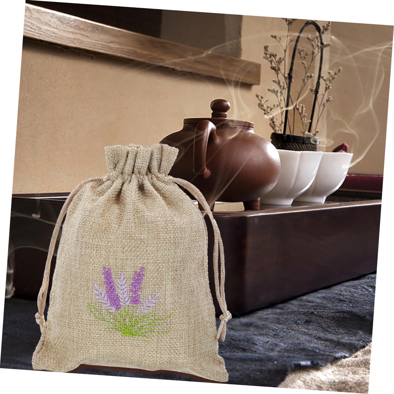 5pcs Empty Lavender Sachet Bags for Home Fragrance and Storage